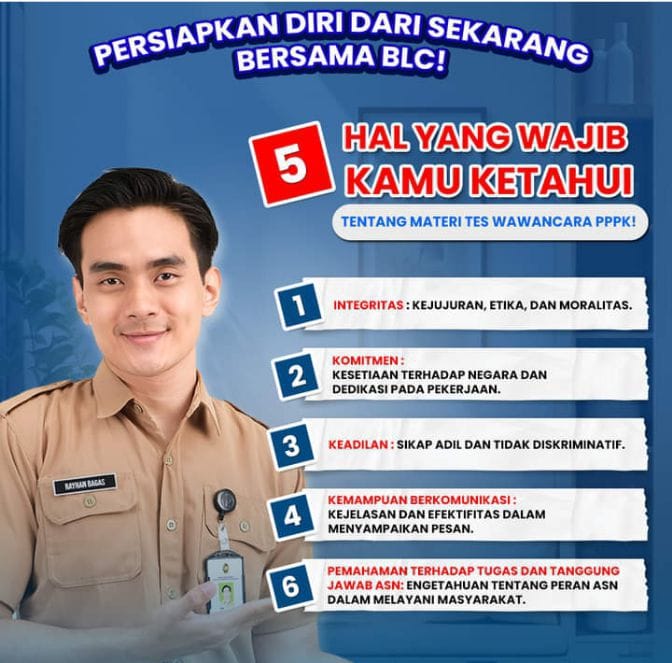 5 Hal yang Wajib Kamu Ketahui tentang Materi Tes Wawancara PPPK!