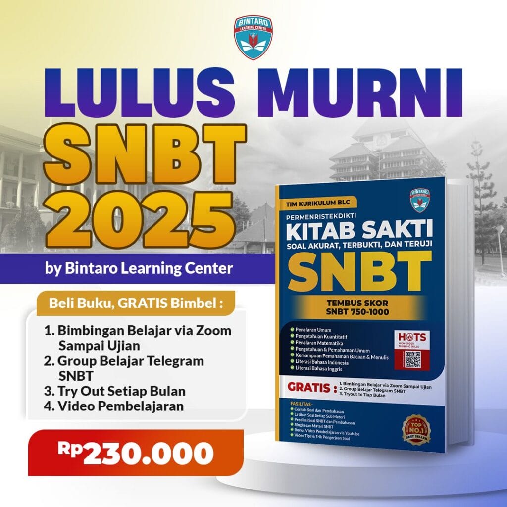 Siap UTBK-SNBT 2025? Buku terbaik ini adalah kunci suksesmu untuk tembus PTN impian! 🎓🌟